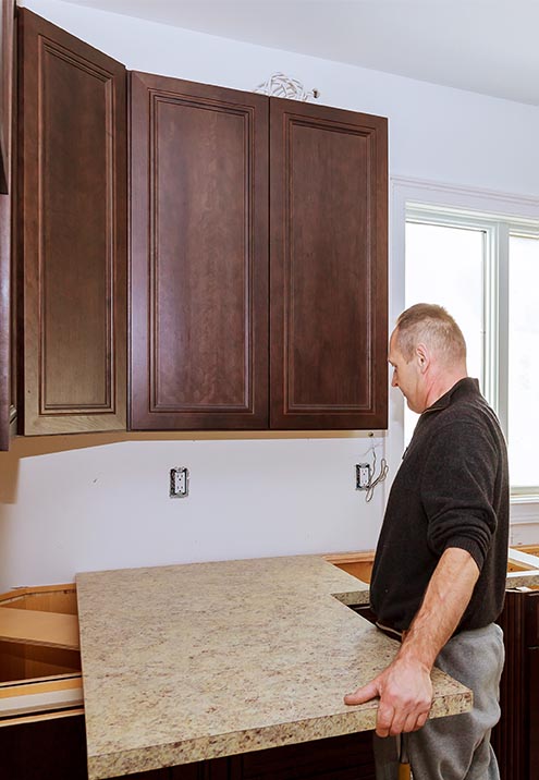 Countertop Installation by Mayan Stonecrafters in Melbourne, FL