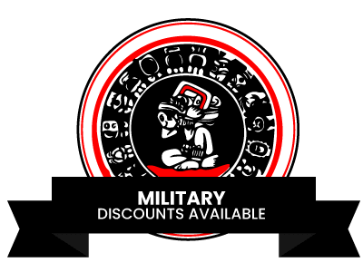 Military Discounts Available Badge